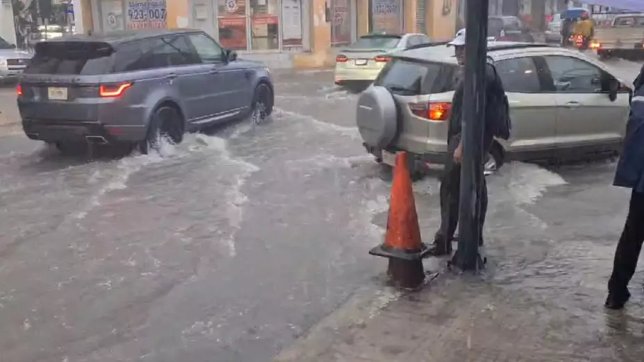 VIDEO_ Reportan INTENSAS lluvias en Mérida este 24 de junio de 2024