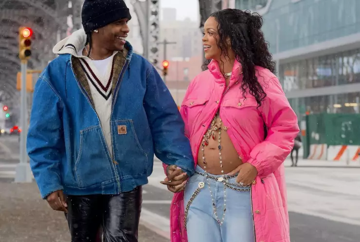 Rihanna bebé A$AP Rocky