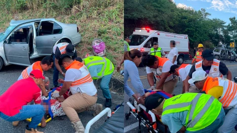 Se registra múltiple accidente carretero en el tramo Arriaga - Tuxtla Gutiérrez