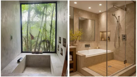 duchas tipo mansión