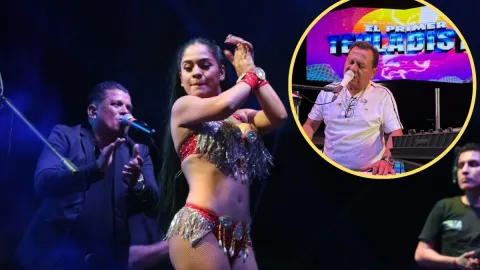 Arleth esposa de El Pulpo Alfredo y sus Teclados