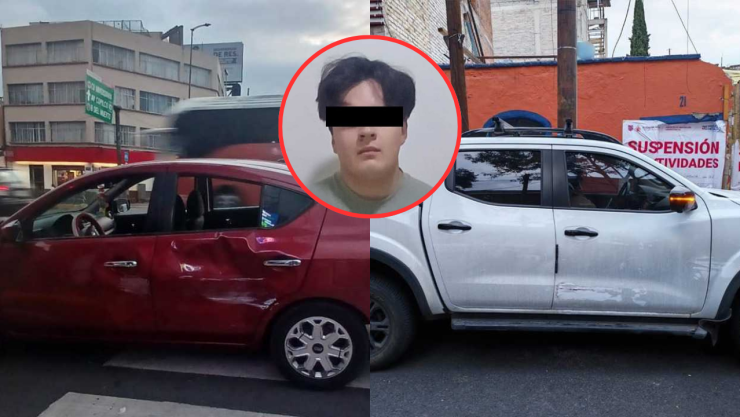 Detienen a dos conductores tras riña e intento de atropellamiento masivo en la Miguel Hidalgo, CDMX; uno de ellos es menor de edad