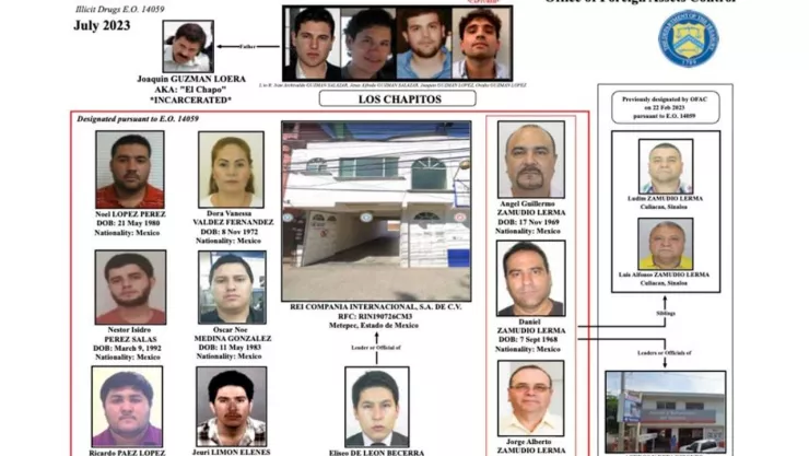Estados Unidos sigue combatiendo el tráfico de fentanilo y boletinó a 10 personas mas