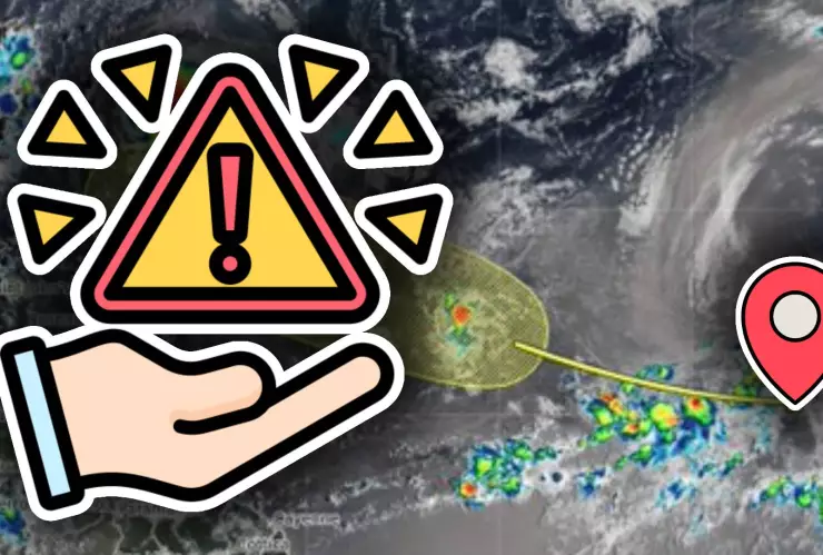 ¡Atención en el Atlántico! Vigilan zona de baja presión con probabilidad de desarrollo ciclónico
