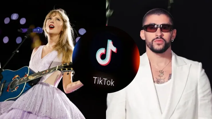 TikTok-Universal-Music-canciones-artistas-Taylor-Swift-Bab-Bunny-BTS