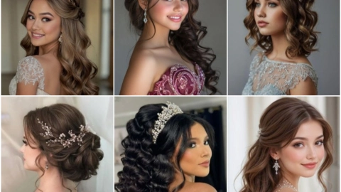 peinados quinceañera