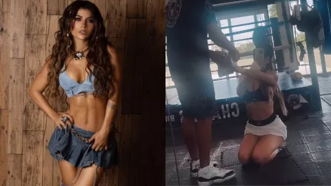 Kimberly Flores, esposa de Edwin Luna, reaparece con IMPONENTE video