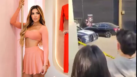 VIDEO | Captan momento de la muerte de la influencer Fedra Gaxiola en Tijuana