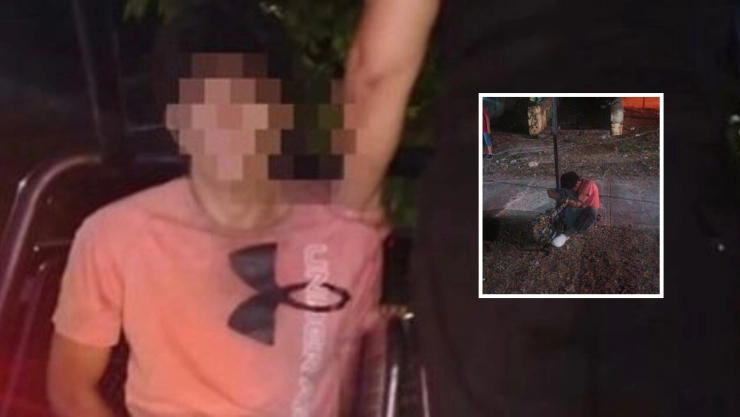 Sucedió en Kanasín: Descubren a presunto ladrón, lo amarran a un poste y... ¿lo linchan?; así terminó el sospechoso