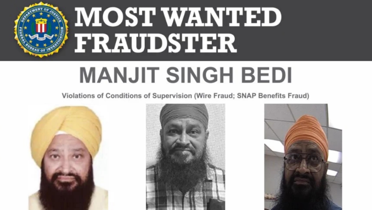 Cae Manjit Singh Bedi, uno de los estafadores más buscados del FBI