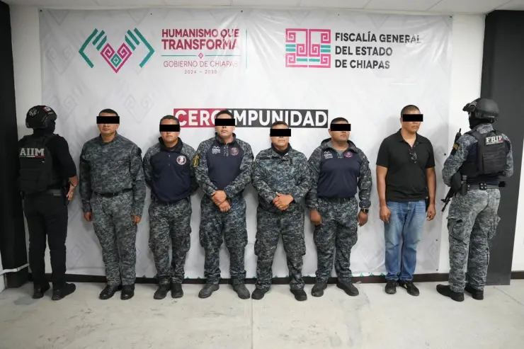 Pakales detenidos por golpear a joven en Chilón, Chiapas
