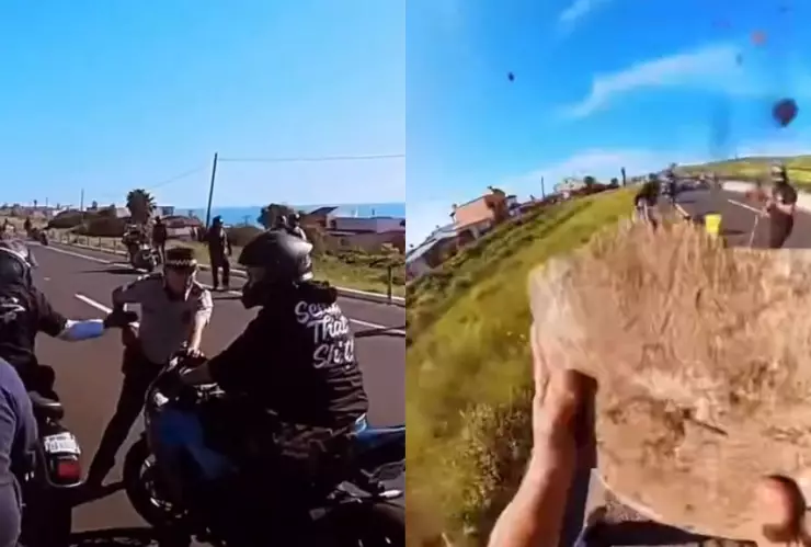 Motociclistas Guardia Nacional