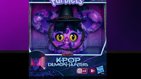 Furby de Jinu de los Saja Boys de Kpop Demon Hunters