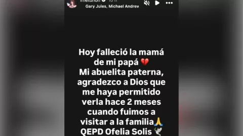 Imelda Tuñón comparte en redes que sufrió una pérdida familiar a la par del conflicto con Maribel Guardia y Marco Chacón