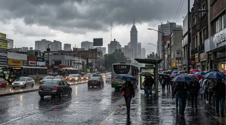 Lluvias en CDMX hoy: ¿A qué hora empieza a llover este miércoles y cuáles son las zonas afectadas?