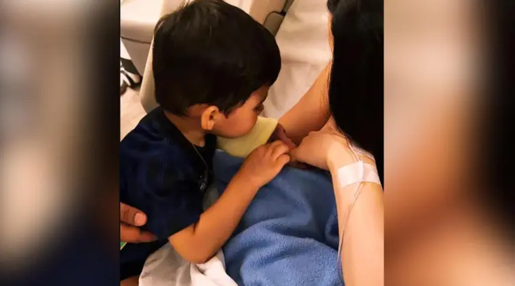Capi Pérez anuncia el nacimiento de su bebé con tierna imagen en redes.jpeg