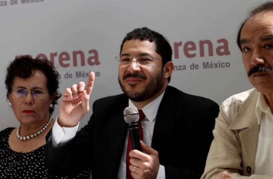 Martí Batres, líder de Morena
