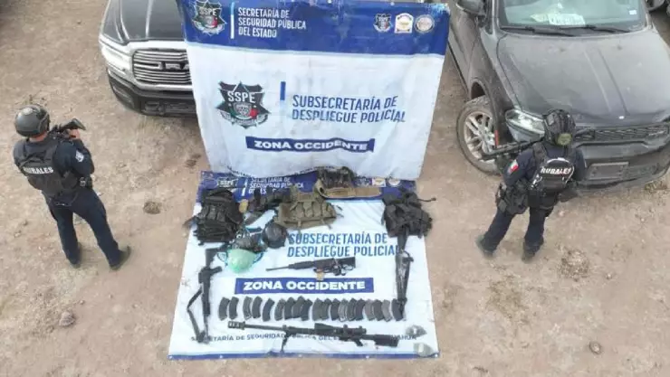 arsenal droga caseta de Cuauhtémoc