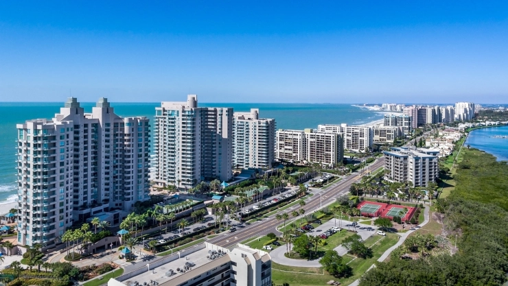 Complejo de viviendas en Florida.