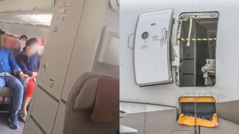 ¡Terror en avión de Asiana Airlines! Pasajero abre la puerta en pleno vuelo antes del aterrizaje