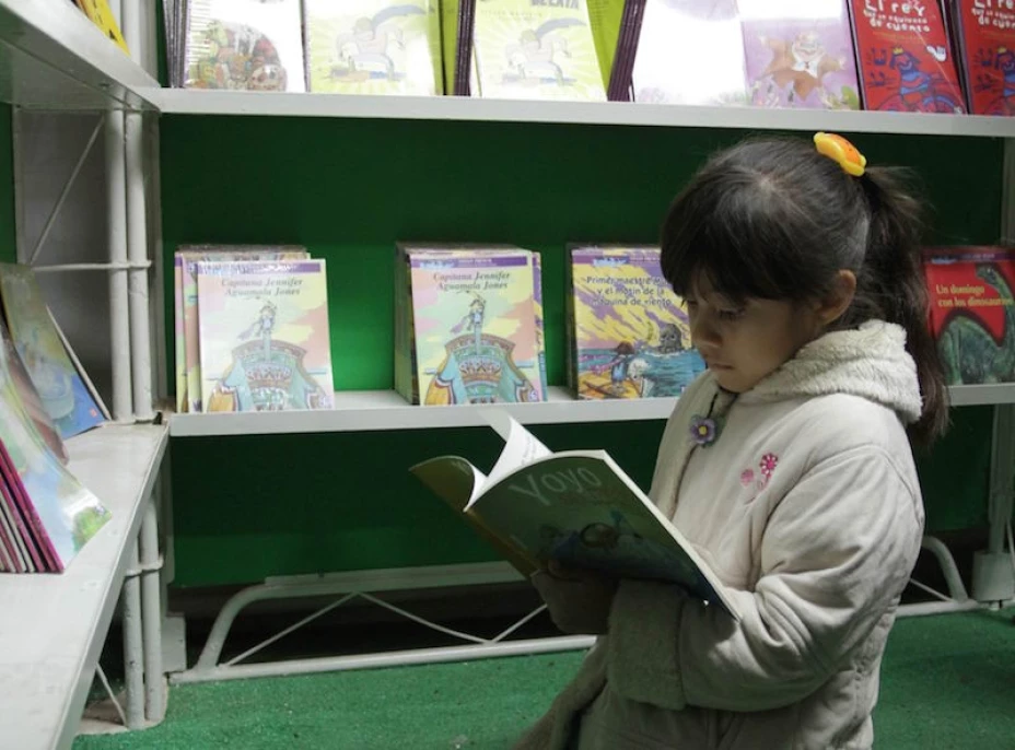NIÑA LEYENDO