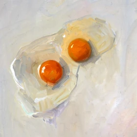 Juan Carlos del Valle, Santas Pascuas, óleo sobre tela, 80 x 100 cm