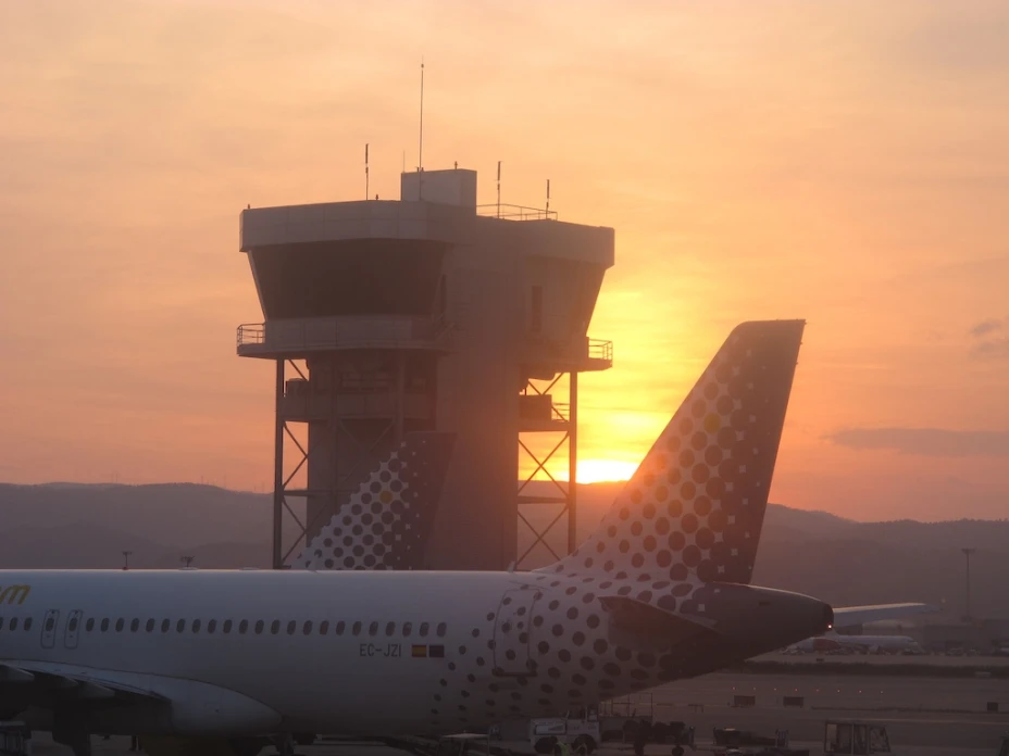 Avión despegando