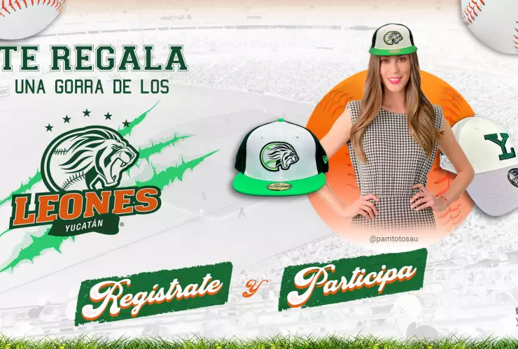 Dinámica Gana una gorra de los Leones de Yucatán con TV Azteca Yucatán