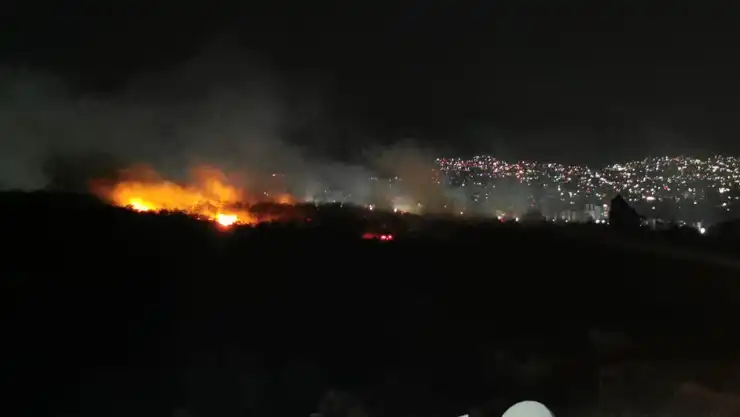 Incendio Fuentes del Pedregal