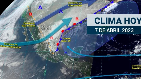 Clima en M&eacute;xico 7 de abril