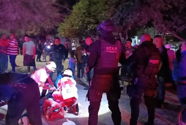 Coahuila Adolescente de 15 años es apuñalado en plaza pública de Matamoros.