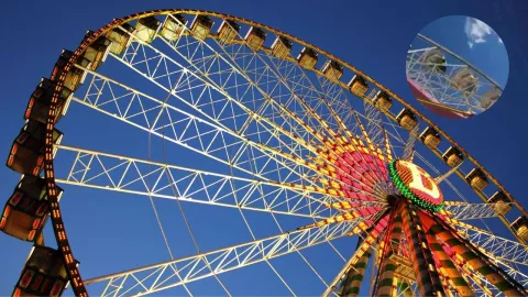 Mujer muere tras caer de rueda de la fortuna en feria de San Luis Potosí