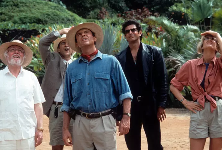 Homenaje a una película clásica de los 80 que ocultan algunas escenas de Jurassic Park