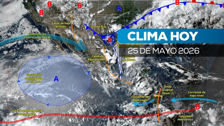 Clima hoy 25 de mayo