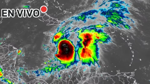 Así puedes ver EN VIVO la trayectoria del huracán Melissa durante su paso por el Caribe