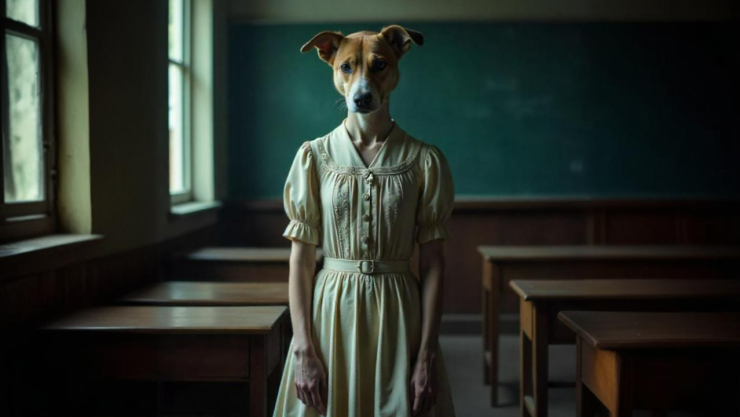 El mito de la mujer perro de la UNAM