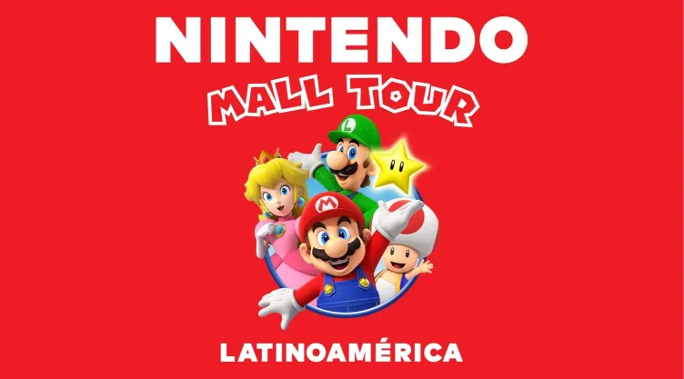 Nintendo anuncia tour gratuito por centros comerciales de América Latina con demos del Switch 2