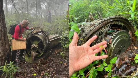 Localizan los restos de un avión que se desplomó hace 50 años en Puerto Vallarta