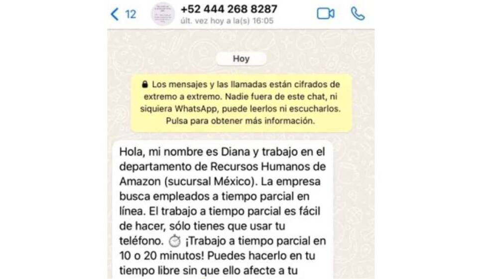 Alertan de fraudes en supuestos mensajes de Amazon
