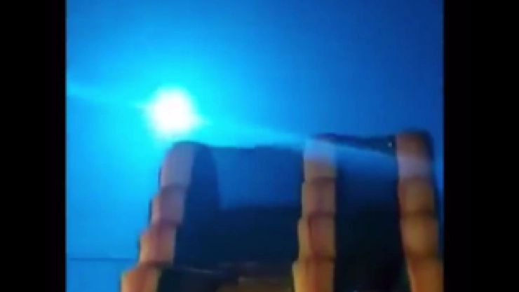 Meteoro en cielo de Puerto Rico