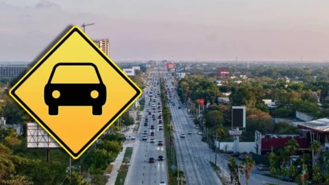 Tráfico en Cancún HOY, viernes 14 de noviembre de 2025: Cierran calles en distintos puntos de la ciudad