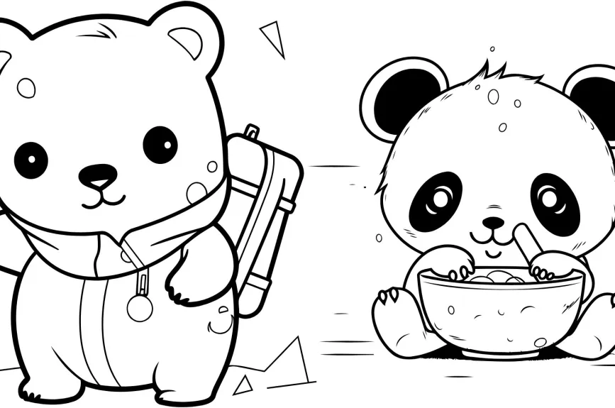 23 ideas de dibujos para colorear sencillos y bonitos... para niños y niñas: los puedes imprimir