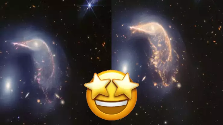 ¡ALUCINANTE! Revelan FOTOS de las galaxias ‘El Pingüino’ y ‘El Huevo’; aquí los detalles