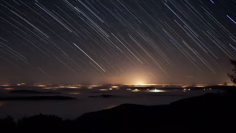 Lluvia de estrellas
