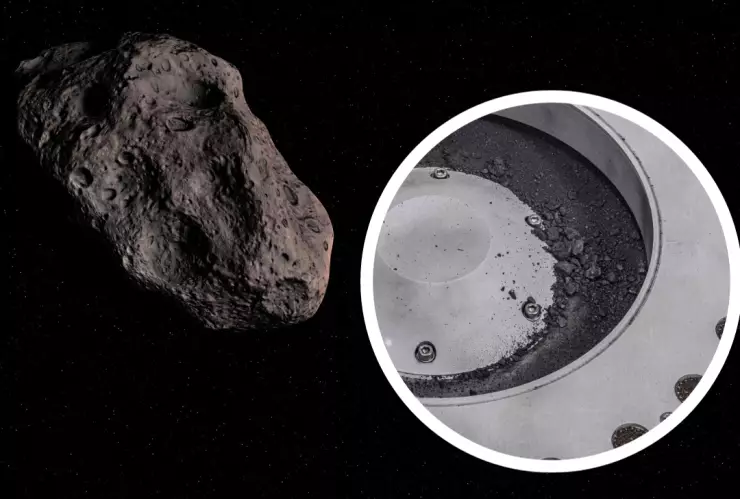 Muestras del asteroide Bennu por la NASA