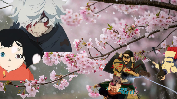 6 animes ambientados en el Japón feudal para celebrar el fin de la temporada de cerezos