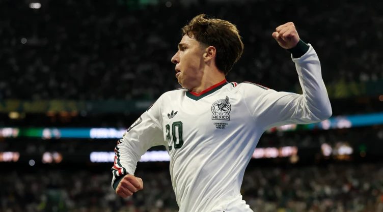 Mateo Chávez en el Chequia vs. México