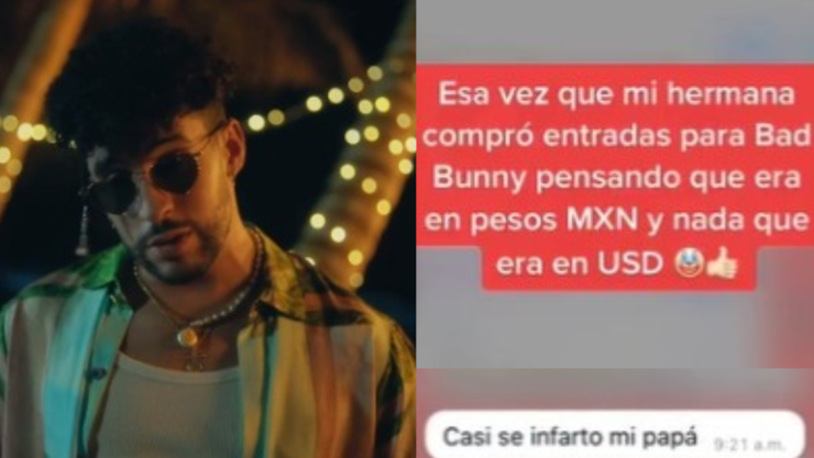 Bad Bunny boletos tiktok