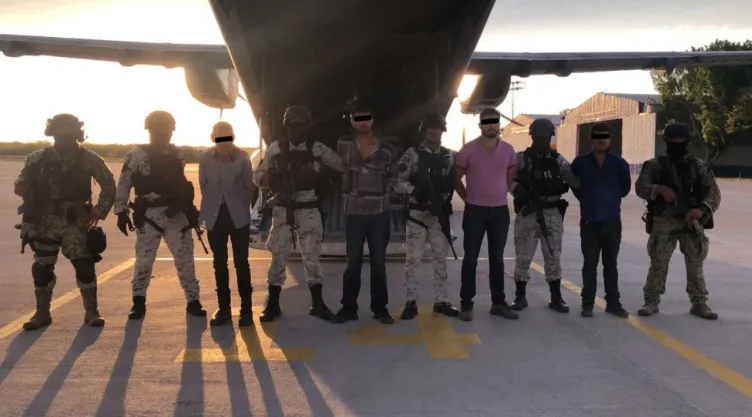 Capturan al “R8", jefe de seguridad de Aureliano “El Guano” Guzmán
