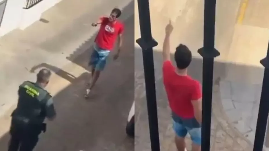 Hombre con cuchillo amenaza con matar a sus padres